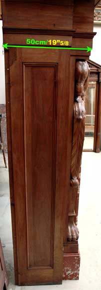 Камин с трюмо из акажу Камин с трюмо из акажу-10