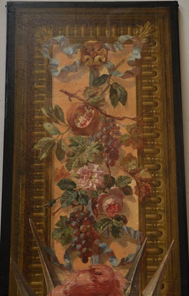 Эскиз для двух гобеленов на окна Эскиз для двух гобеленов на окна-4