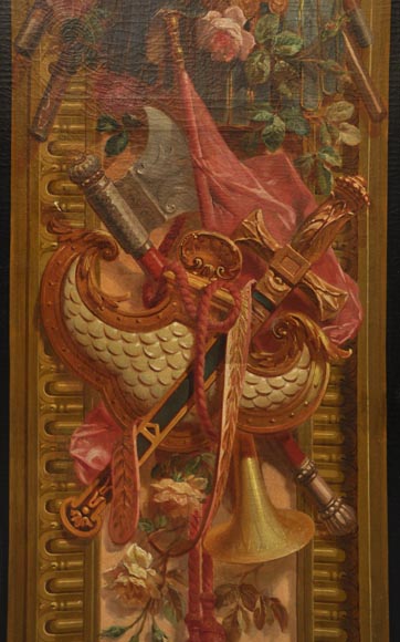 Эскиз для двух гобеленов на окна Эскиз для двух гобеленов на окна-7