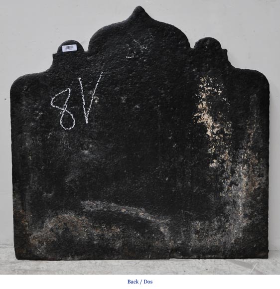 Чугунная каминная плита «Суд Париса». Чугунная каминная плита «Суд Париса».-7