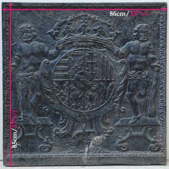 Каминная плита Леопольд Первый Каминная плита Леопольд Первый-6