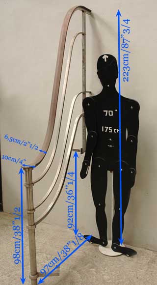Лестничные перила Реймона Сюбэ, 1960 год. Лестничные перила Реймона Сюбэ, 1960 год.-5