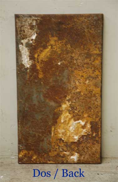 Старинная каминная плита, украшенная танцовщицей. Старинная каминная плита, украшенная танцовщицей.-4