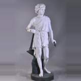 Матюрин МОРО (1822 – 1912) (предположительно работы). Кузнец. Чугунная статуя по модели литейной мастерской Валь дОсн.