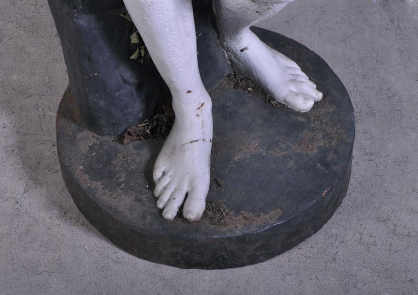 Матюрин МОРО (1822 – 1912) (предположительно работы). Кузнец. Чугунная статуя по модели литейной мастерской Валь дОсн.-6