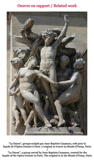 «Девушка и юноша, восславляющие бога Диониса», великолепная пара скульптур из терракоты, работы скульптора из окружения Жана-Батиста Карпо, около 1880 года.-14