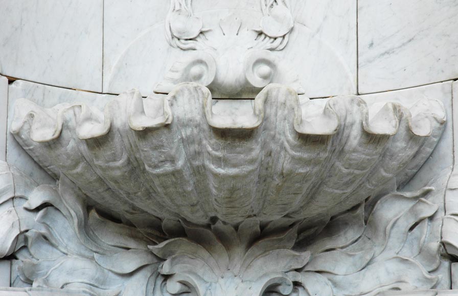 Monumental Garden Fountain in Carrara marble and Statuary marble attributed to Rudolf Weyr, Vienna, late 19th century_ru