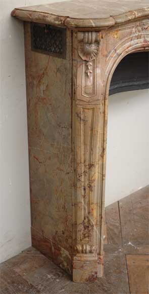 Louis XV style fireplace in Sarrancolin_ru