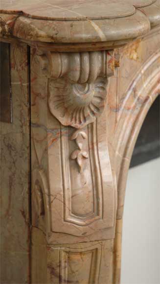 Louis XV style fireplace in Sarrancolin_ru