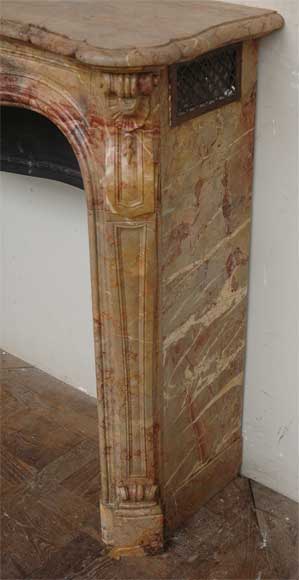 Louis XV style fireplace in Sarrancolin_ru