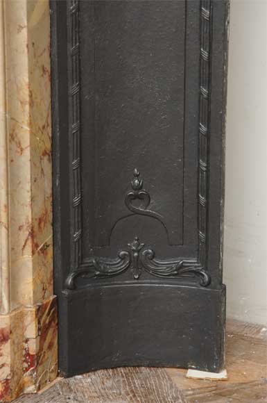 Louis XV style fireplace in Sarrancolin_ru