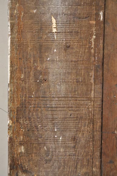 Пара пилястр 18 века, изготовленных из позолоченного дуба.-14
