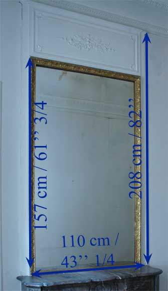 Старинное зеркало в стиле Людовика XVI.-2