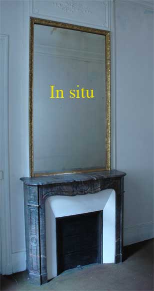 Старинное зеркало в стиле Людовика XVI.-3